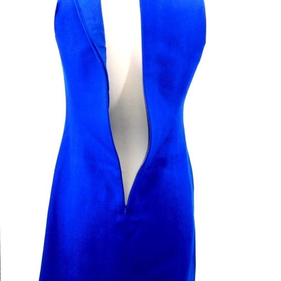 Carlisle "Blue Bell" 100% Silk Woven Shift Dress - Picture 5 of 10